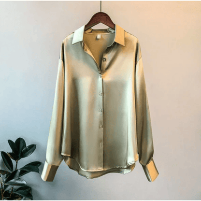 Clara | Elegante camisa premium de manga larga