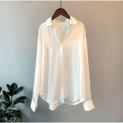 Clara | Elegante camisa premium de manga larga